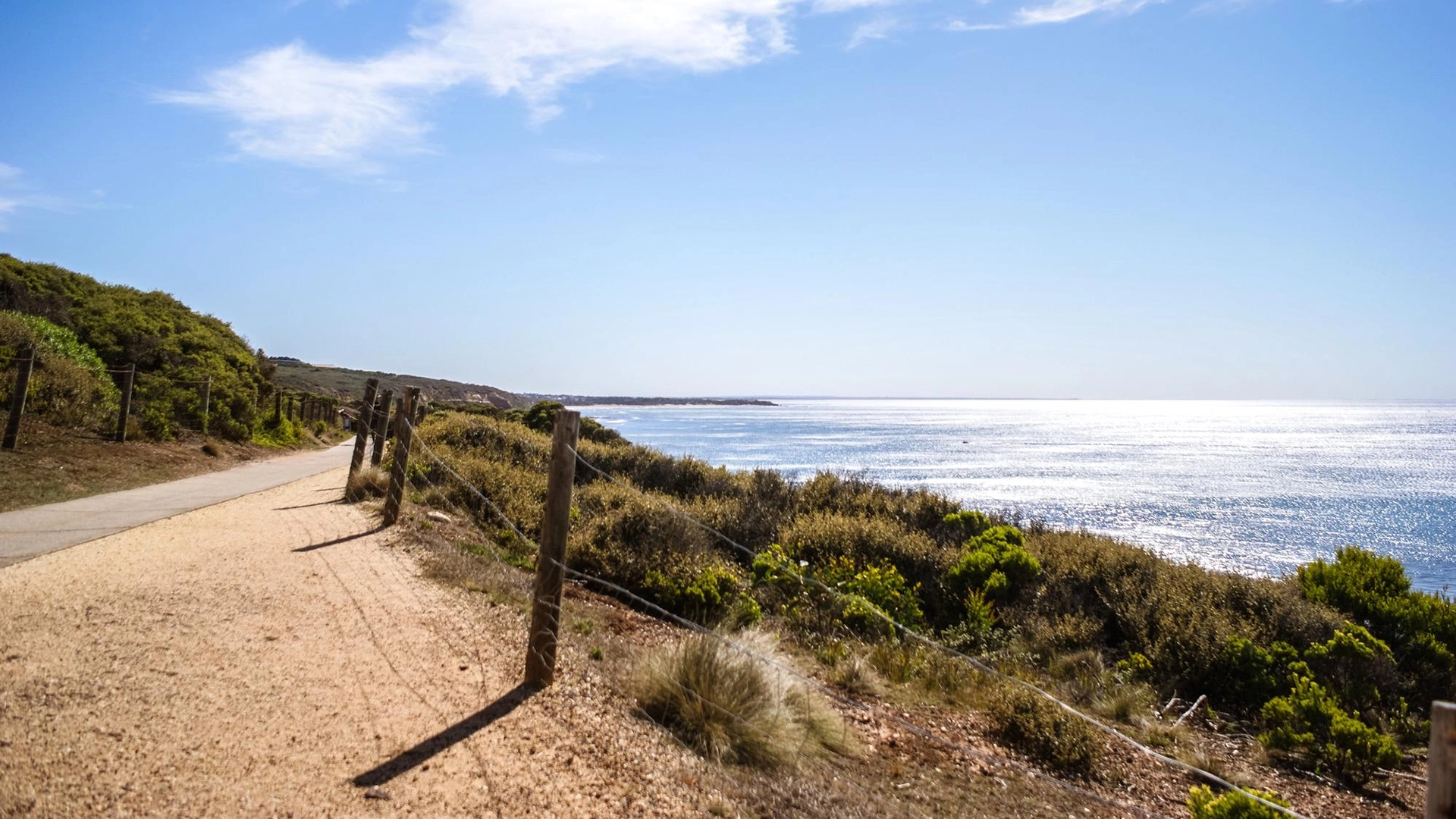 Pathway to a beach